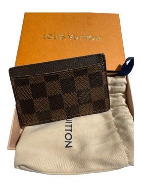 AUTHENTIC Louis Vuitton Men’s Brown Damier Ebene C